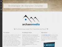 archaeomedia.de Webseite Vorschau