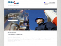 bickelwolf.cz Webseite Vorschau