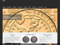 numismatica.hu Webseite Vorschau