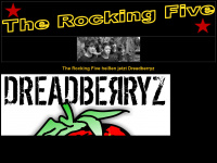 the-rocking-five.de Webseite Vorschau