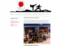 karate-langenenslingen.de Webseite Vorschau