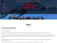 skiclub-dietenheim.de Webseite Vorschau