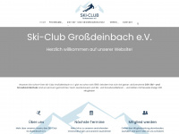 skiclub-grossdeinbach.de Webseite Vorschau