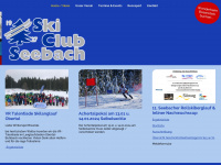 skiclub-seebach.de Webseite Vorschau