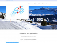 ski-club-seedorf.de Webseite Vorschau