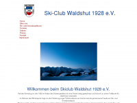 skiclub-waldshut.de Webseite Vorschau