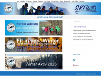 ski-zunft.de Webseite Vorschau