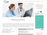 sm-medizintechnik.de Webseite Vorschau