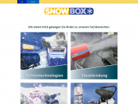 snowbox.info Webseite Vorschau