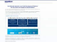 appeleon.com Webseite Vorschau