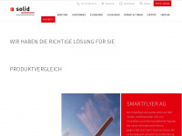 solidsolutions.ch Webseite Vorschau