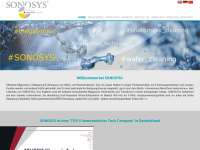 sonosys.de Webseite Vorschau