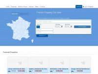 french-property.com Webseite Vorschau
