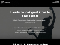 sound-archive.com Webseite Vorschau