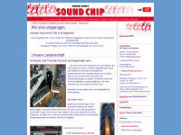 soundchip.de Webseite Vorschau