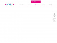 soyez.de Webseite Vorschau
