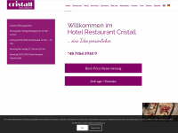 cristall-hotel.de Webseite Vorschau