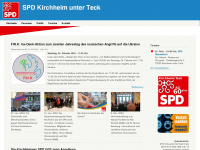 spd-kirchheim.de Webseite Vorschau