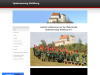spielmannszug-waldburg.de Webseite Vorschau