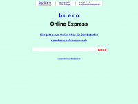buero-onlineexpress.de Webseite Vorschau