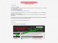 sportarms.com Webseite Vorschau