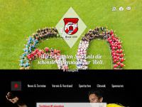 sportfreunde-buehlerzell.de Webseite Vorschau