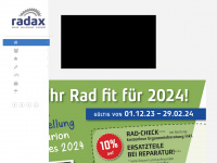 radax.de Webseite Vorschau