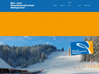 skischule-hofsgrund.de Webseite Vorschau