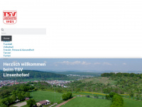 tsv-linsenhofen.de Webseite Vorschau