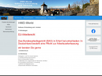 hwd-world.de Webseite Vorschau