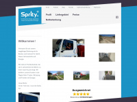 sprity.de Webseite Vorschau