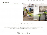 ssc-services.de Webseite Vorschau