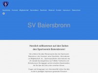 sv-baiersbronn.de Webseite Vorschau
