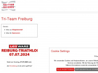 triteamfreiburg.de Webseite Vorschau
