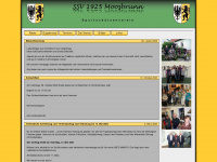 ssvmoosbrunn.de Webseite Vorschau