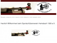 ssv-hemsbach.de Webseite Vorschau