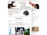 berner-vom-roennbaum.de Webseite Vorschau