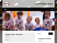 handball-ulm.de Webseite Vorschau