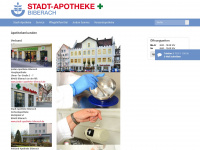 stadt-apotheke-biberach.de Webseite Vorschau