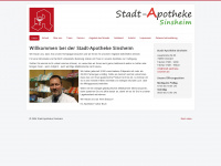 stadt-apotheke-sinsheim.de Webseite Vorschau
