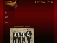 quattro-brass.de Webseite Vorschau