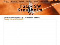 tsc-krautheim.de Webseite Vorschau