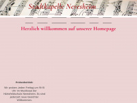 stadtkapelle-neresheim.de Webseite Vorschau