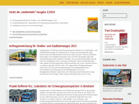 stadtverkehr.de Webseite Vorschau