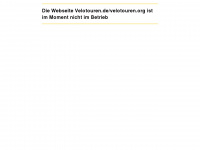 velotouren.org Webseite Vorschau