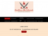 steakhaus-alte-schmiede.de Webseite Vorschau