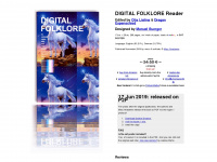 digitalfolklore.org Webseite Vorschau