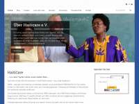 haiticare.de Webseite Vorschau