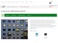 oefre.unibe.ch Webseite Vorschau