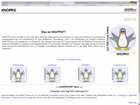 knoppix.org Webseite Vorschau